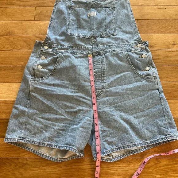 Levi’s Blue Denim Overalls - Picture 4 of 8